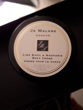 Jo Malone Lime Basil Mandarin Body Creame Travel Size 15 ML